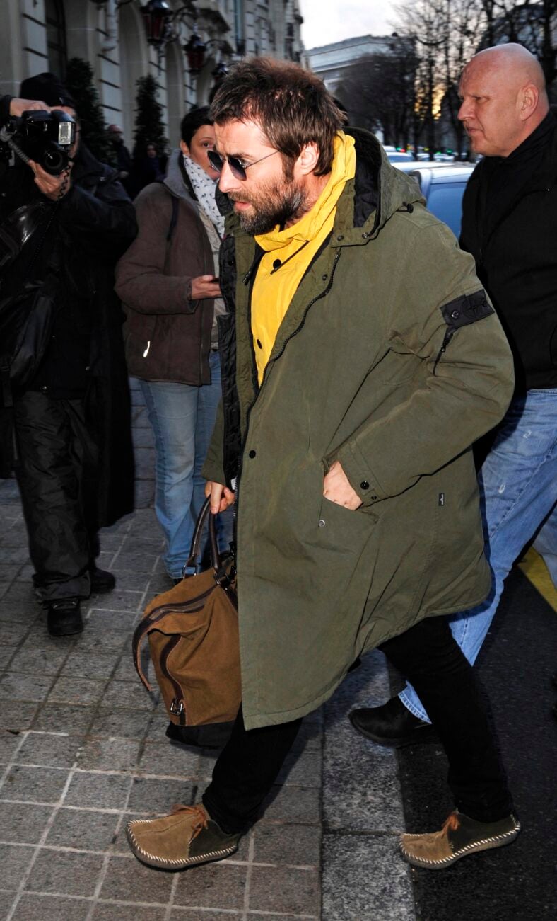 Liam Gallagher in Paris
