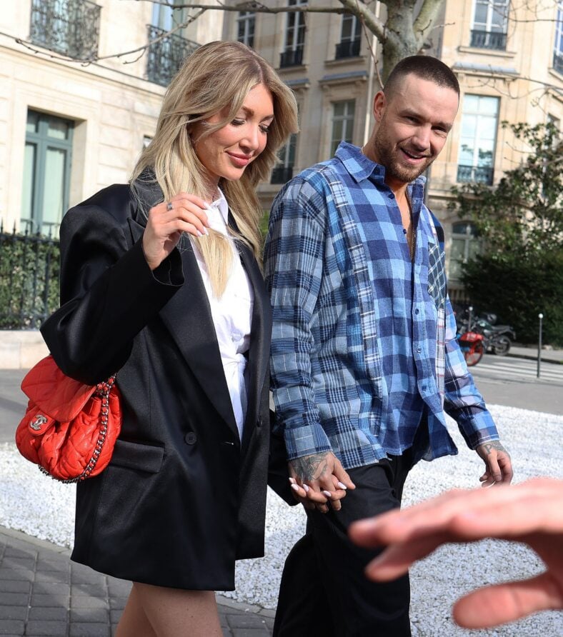Liam Payne and Kate Cassidy in Paris