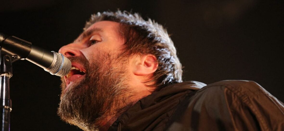 Liam Gallagher captured live in 2018 at Milano