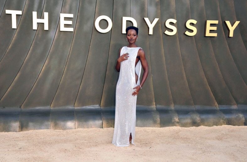 Lupita Nyong'o on the red carpet