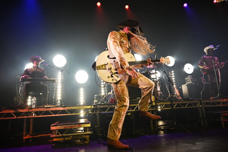 Orville Peck performing at Roundhouse in London