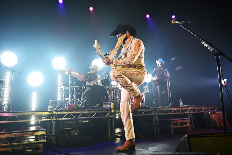 Orville Peck performing at Roundhouse in London