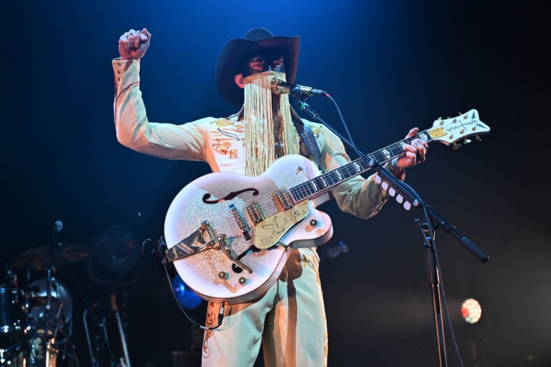 Orville Peck performing at Roundhouse in London