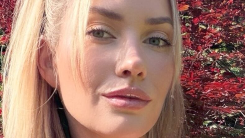 Paige Spiranac Sunbathing In Plunging Bikini Shows Off Her ‘Watermelons’