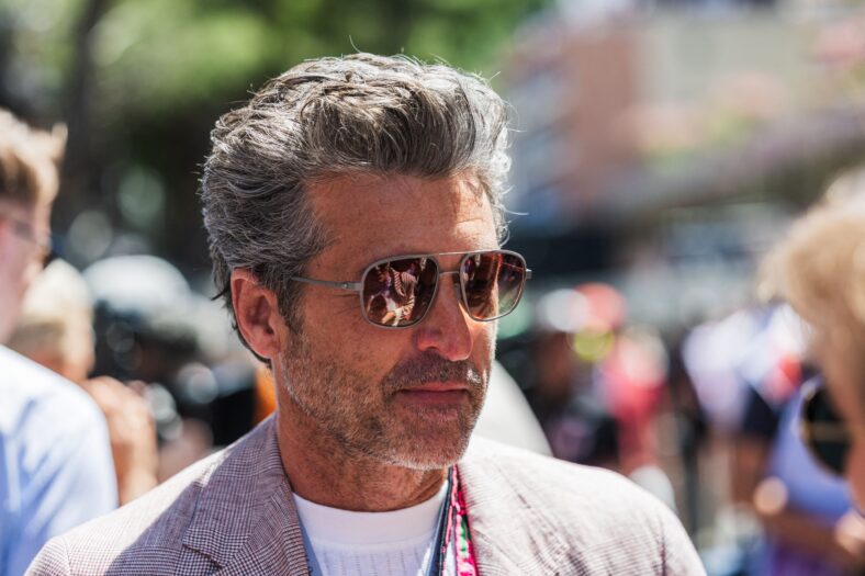 Patrick Dempsey at the 2025 Formula One Monaco Grand Prix