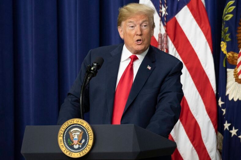 President Trump delivers remarks during face-to-face with our future conference