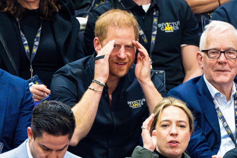 Prince Harry at Invictus Games 2025, day 6