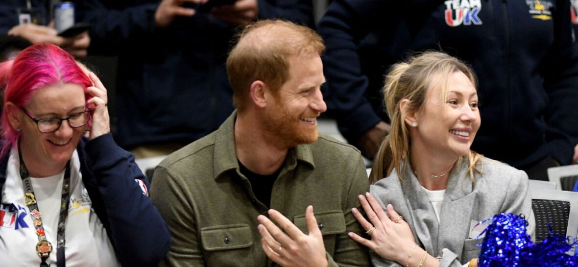 Prince Harry at Invictus Games final