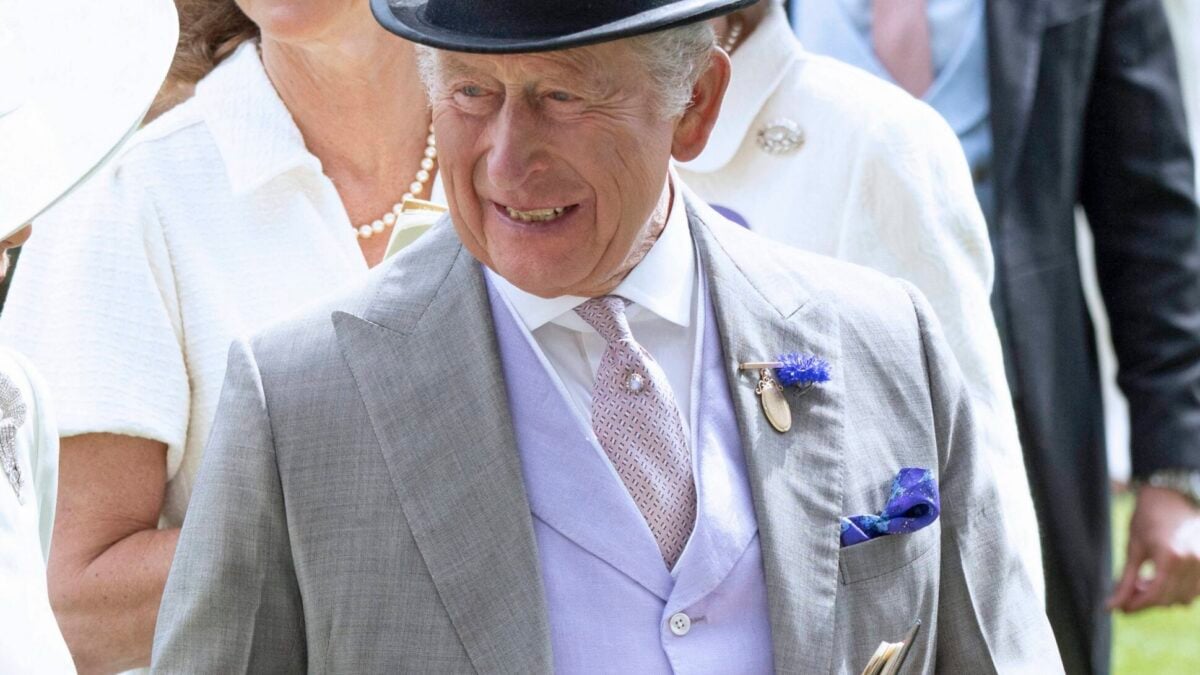 King Charles Charms Young Fan With Sweet Joke Over Handmade Portrait