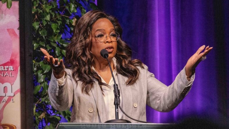 Oprah at SBIFF 2025: Montecito Award