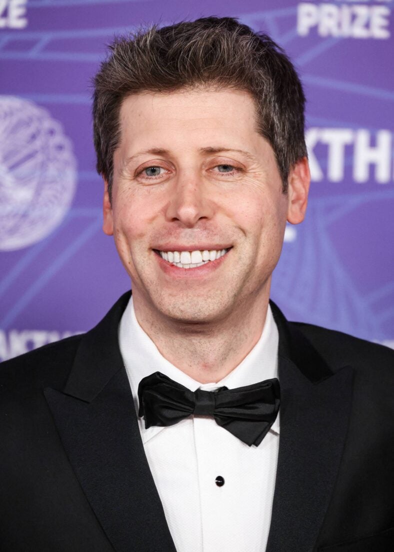Sam Altman on the red carpet
