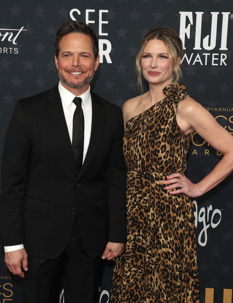 Scott Wolf and Kelley Wolf at the 28th Annual Critics Choice Awards