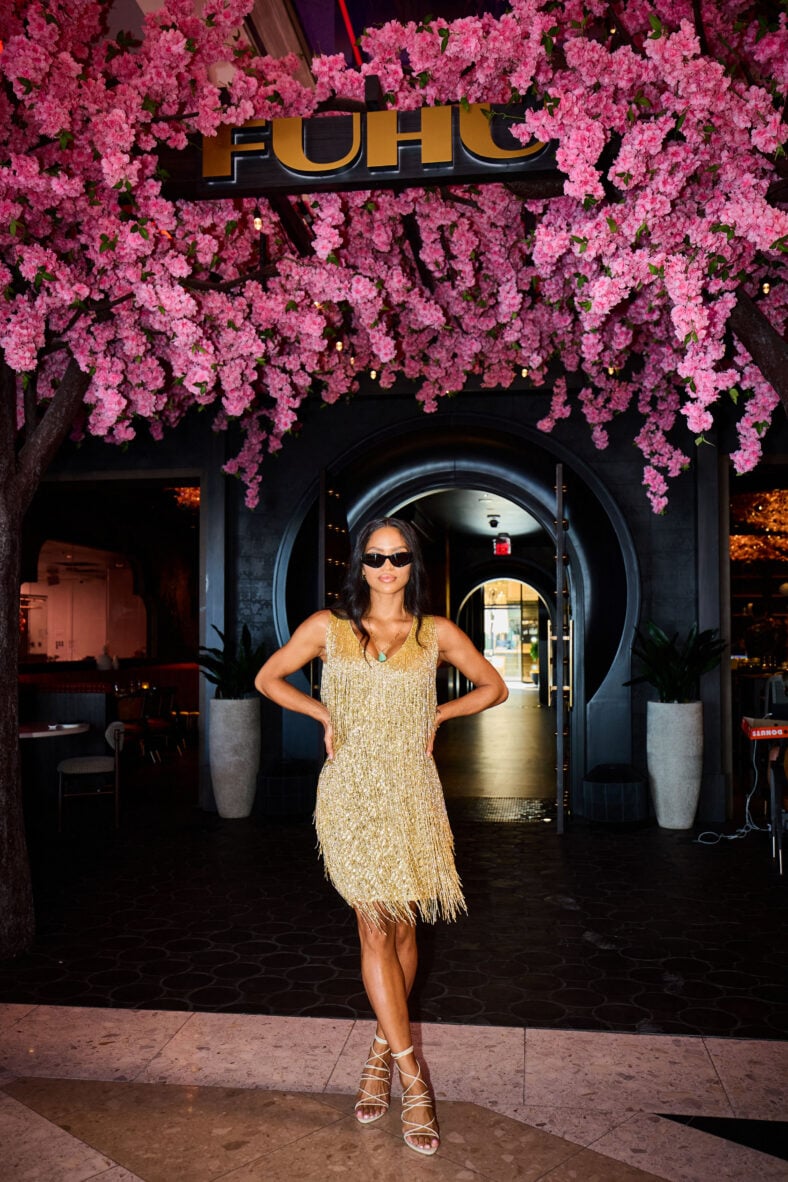 Singer Cassie celebrates her birthday at Resorts World Las Vegas with family and friends