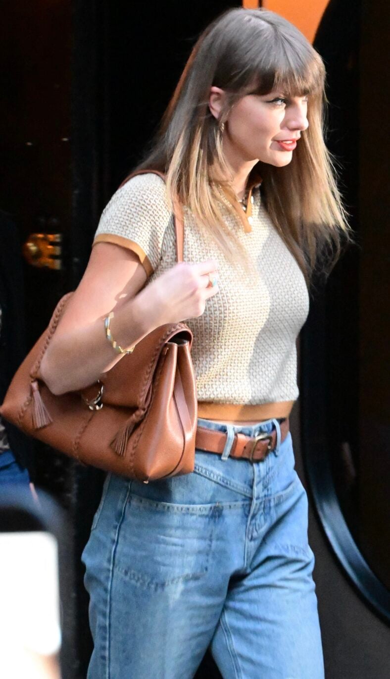 Taylor Swift Departs Electric Lady Studios in Greenwich Village