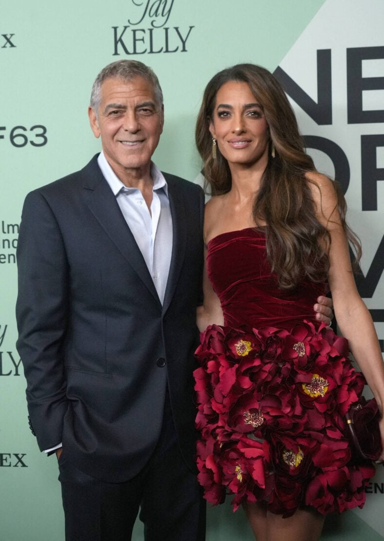 The 63rd New York Film Festival Opening Night Red Carpet Premiere Of Jay Kelly-NYC.
