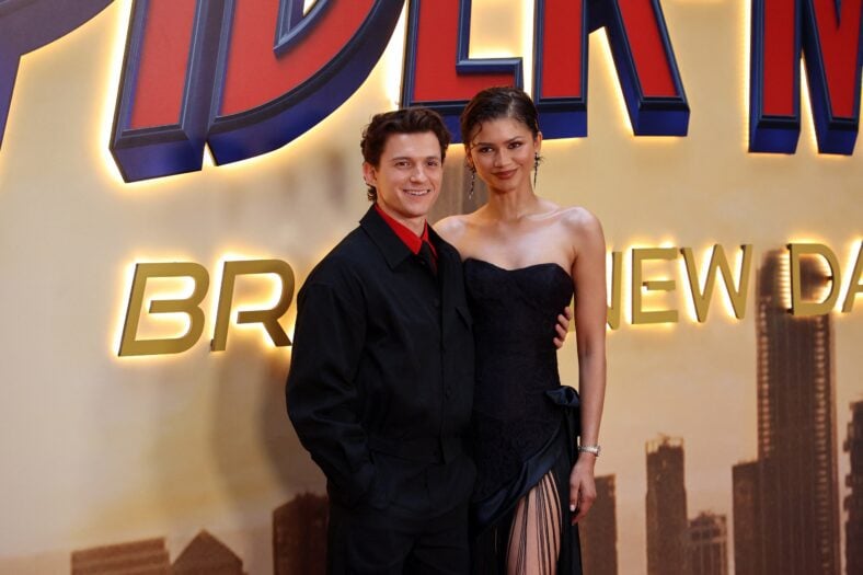 Tom Holland and Zendaya present the film 'Spider-Man: Brand New Day' in Madrid