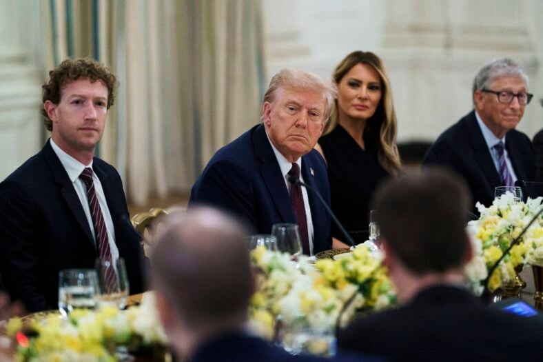 Trumps Host a White House Dinner for Big Tech Executives