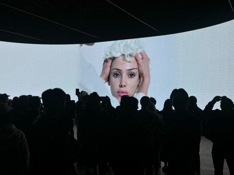 WEST’S MESS Bianca Censori snubs Kanye West’s premiere amid divorce rumors as ‘bizarre’ film starts hours late to ‘half-empty’ crowd inside LA warehouse on February 24, 2025.