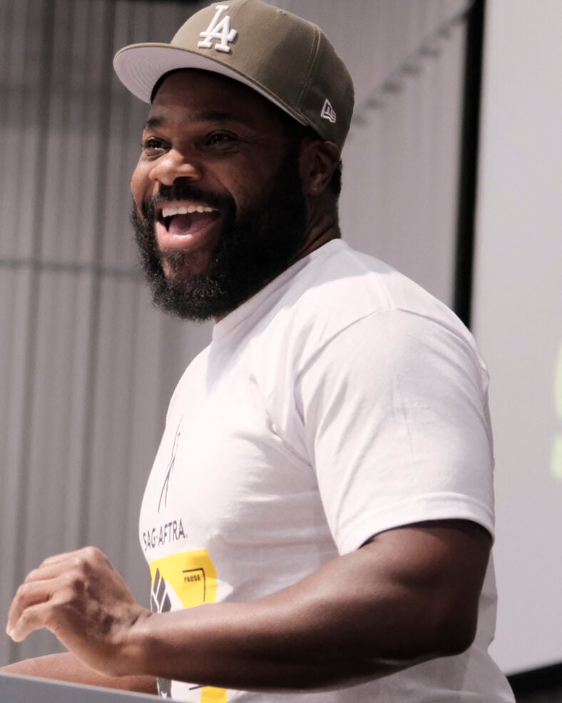 Malcolm-Jamal Warner In Atlanta