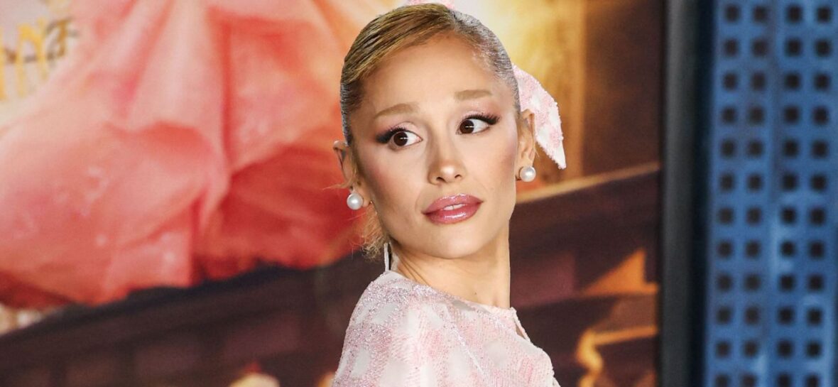 Ariana Grande at the premiere of Universal Pictures