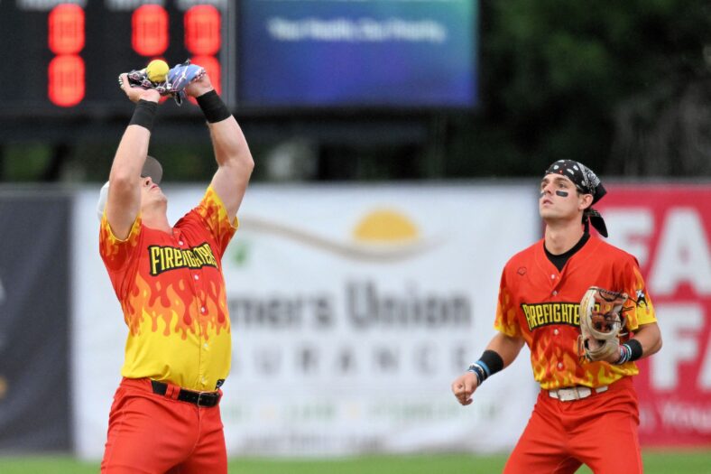 Firefighters Vs Clowns in Banana Ball game