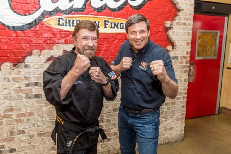 Chuck Norris and Todd Graves