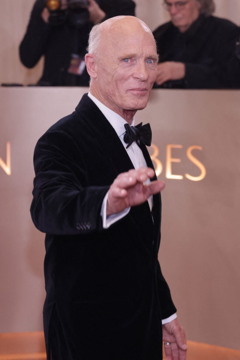 Ed Harris on the red carpet