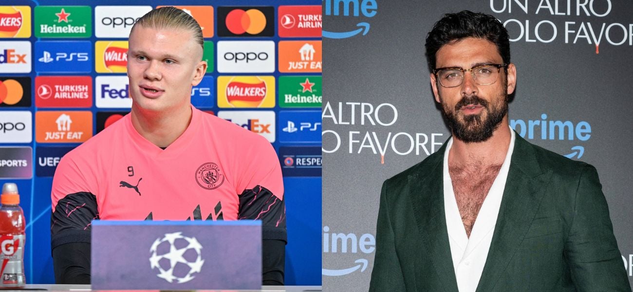 Erling Haaland Parties With Michele Morrone In Italy After World Cup Exit