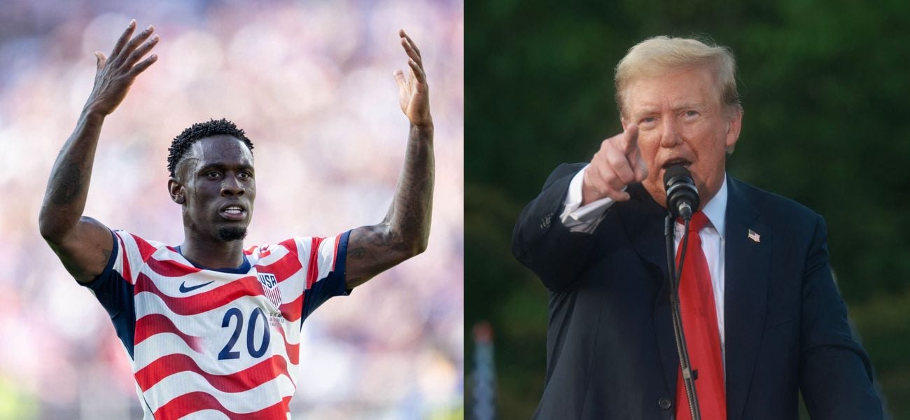Folarin Balogun Phản Hồi Vụ Thẻ Đỏ Bị Tạm Hoãn Sau Can Thiệp Của Cựu Tổng Thống Trump