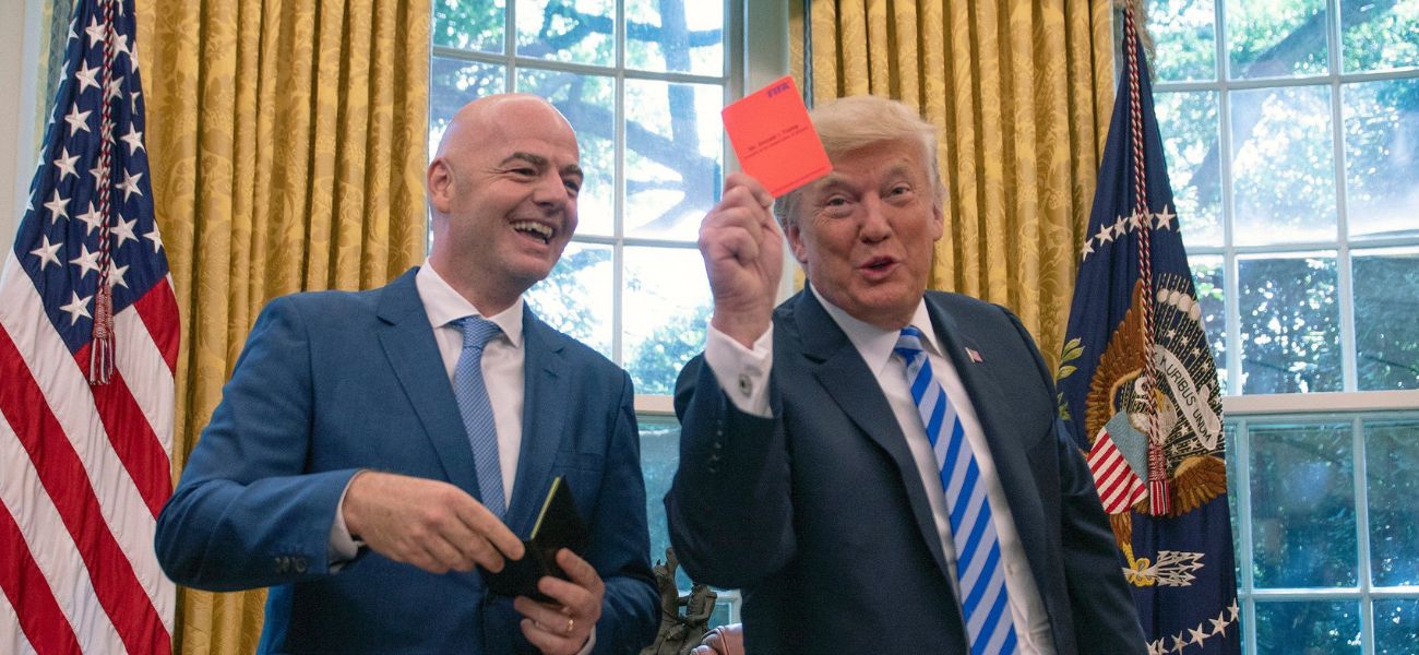 Donald Trump elogia FIFA pela reviravolta do cartão vermelho da USMNT
