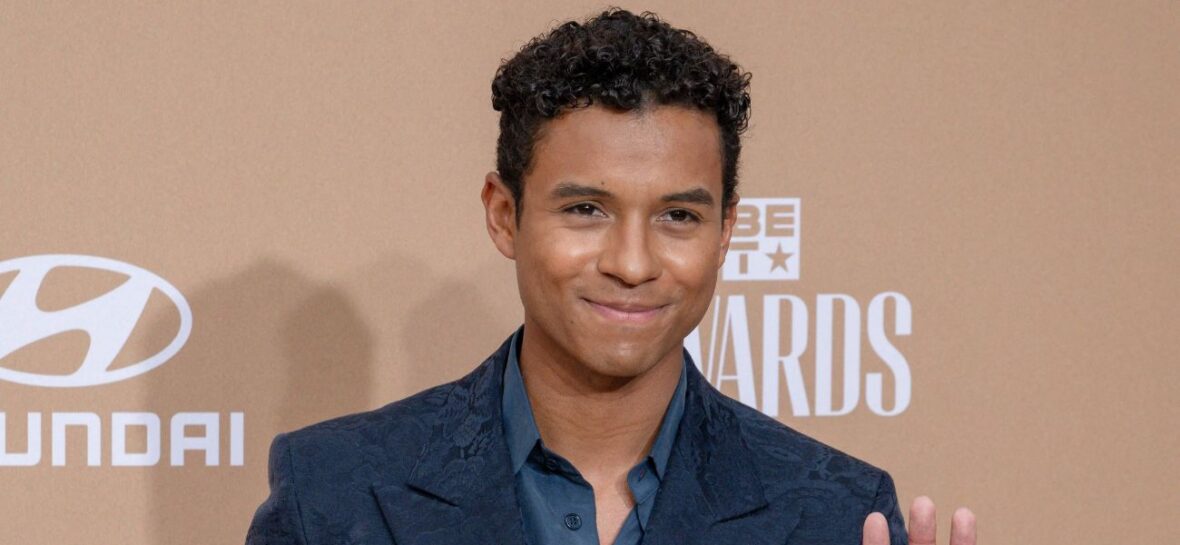 Jaafar Jackson on the red carpet