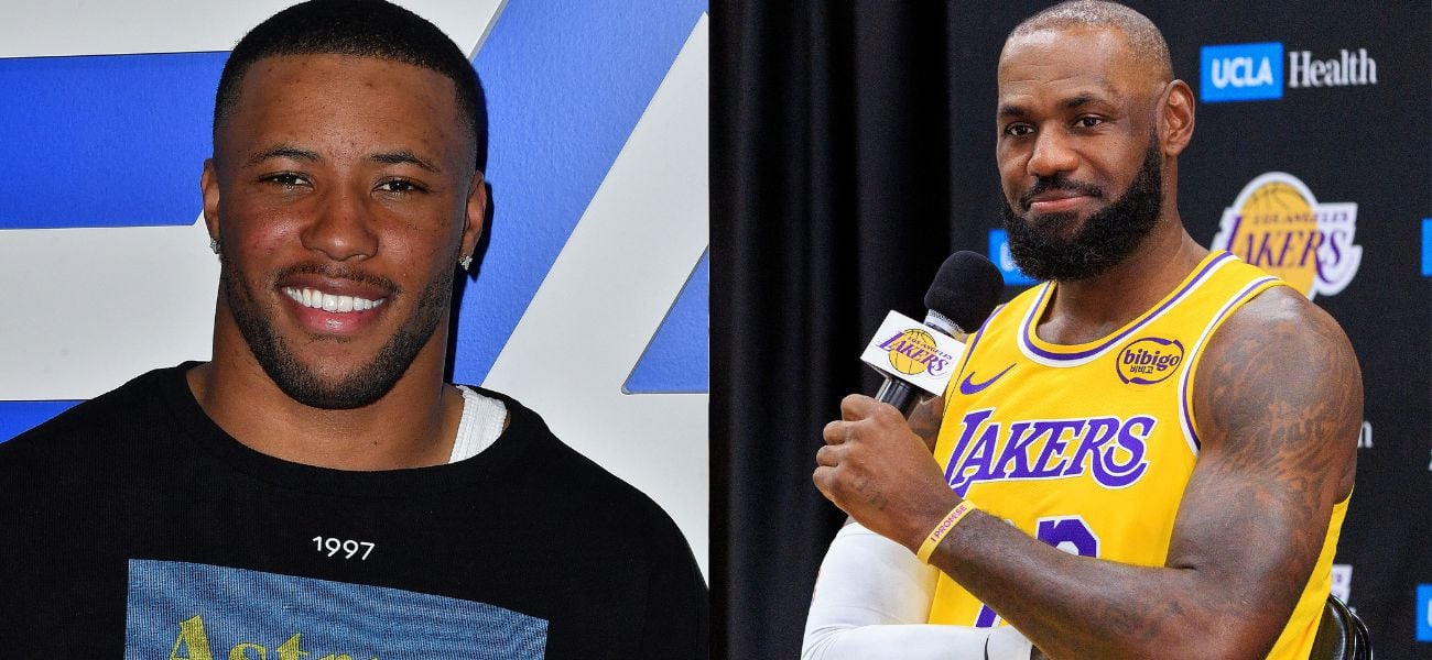 Saquon Barkley Says There’s Only One Place LeBron James Should Finish His Career