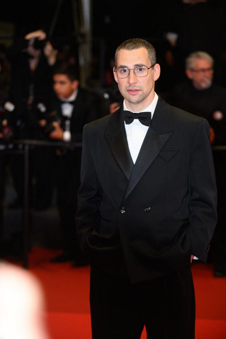 Jack Antonoff on the Honey Dont Red carpet