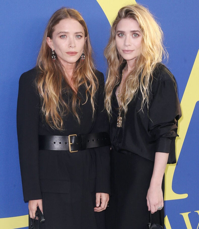 Mary-Kate and Ashley Olsen.