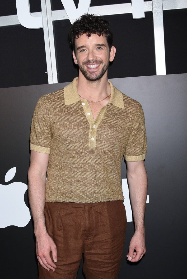 Michael on the red carpet for "Shrinking"