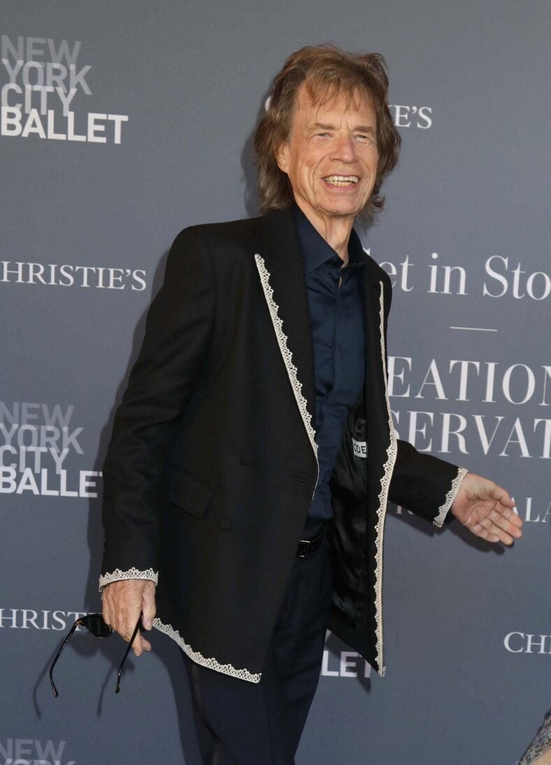 Mick Jagger at New York City Ballet 2026 Spring Gala Red Carpet