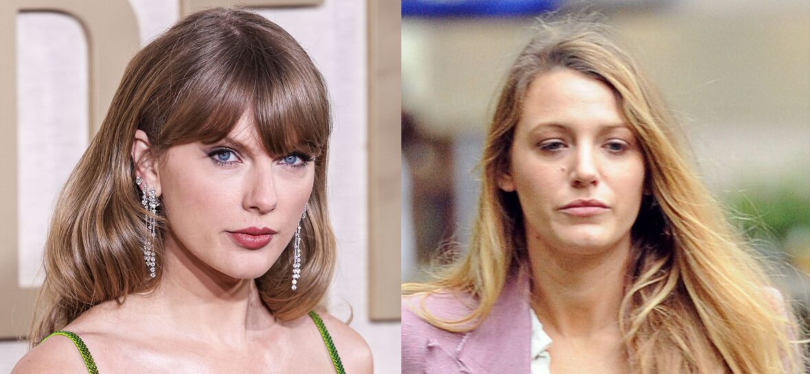 Taylor Swift, Blake Lively photo collage