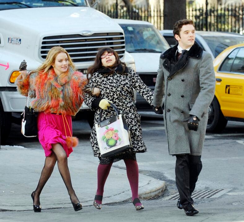 Ugly Betty Cast America Ferrera, Becki Newton and Michael Urie
