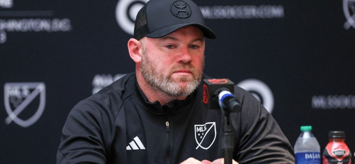 Wayne Rooney speaks at a press conference