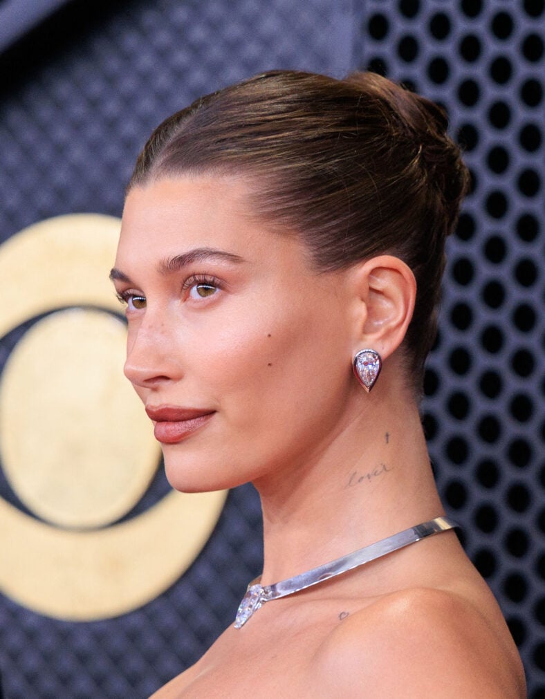 Hailey Bieber at 2026 Grammy Awards - Arrivals