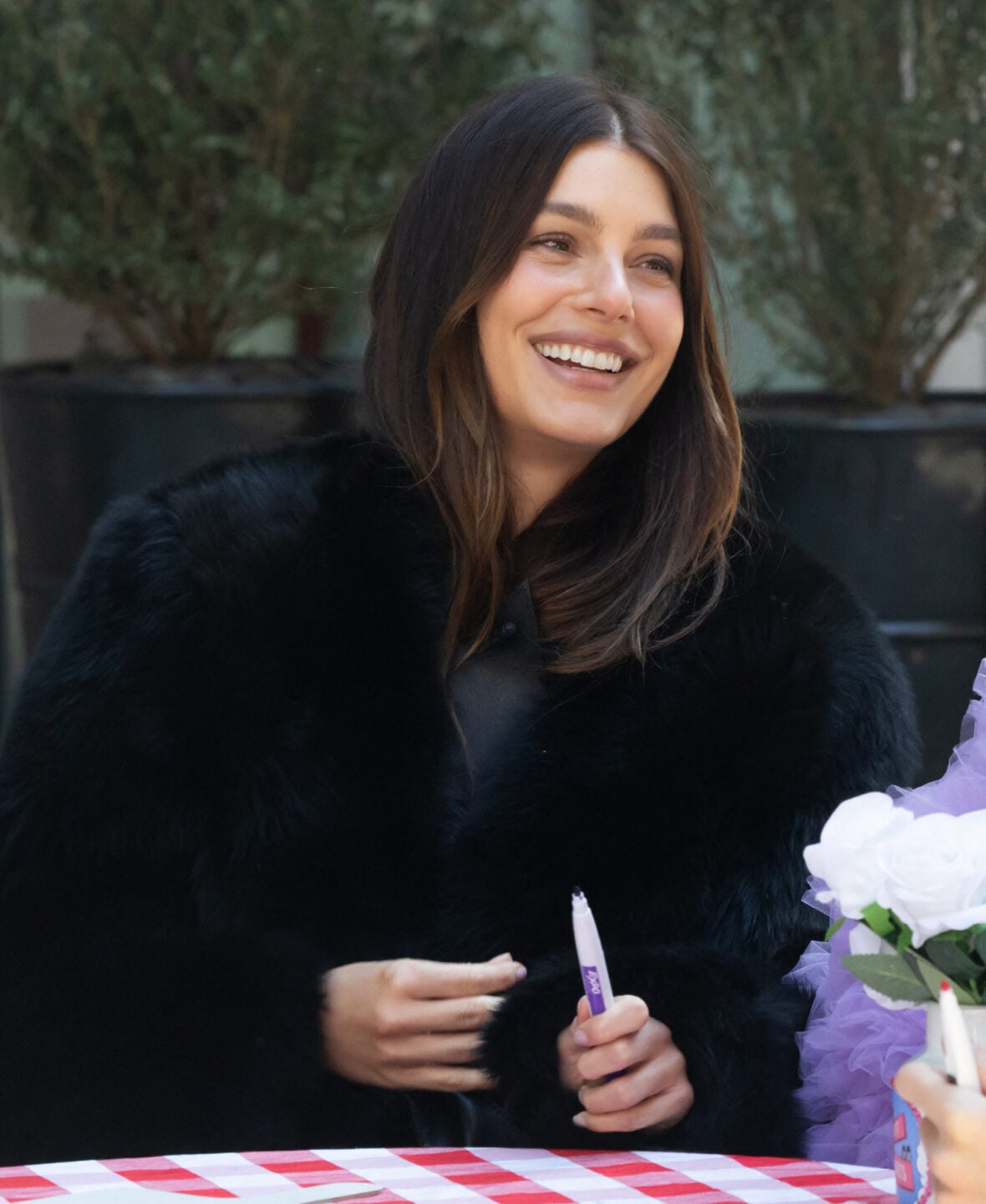 Camila Morrone Filming Street Hearts with Tiffany Baira and Adam DiMarco