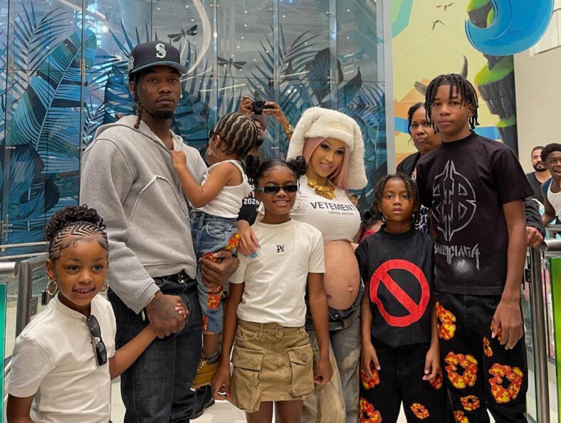Cardi B and Offset reunite amid divorce at son Wave’s third birthday party at American Dream