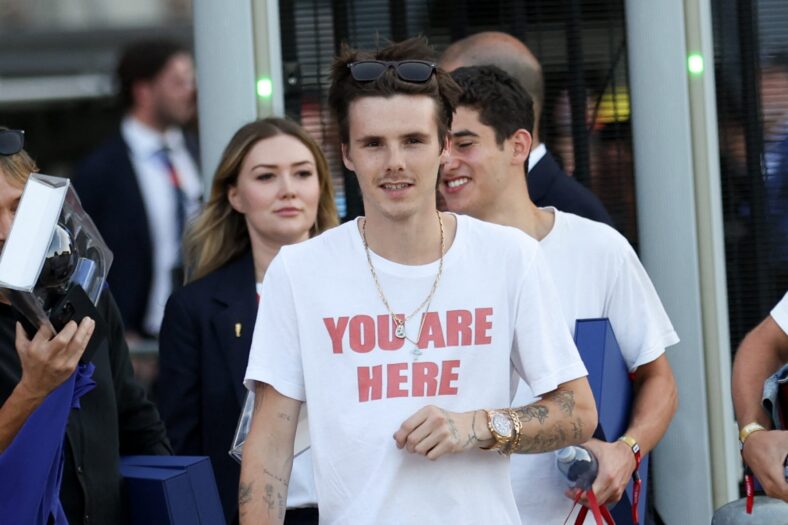 Celebrities on their way to the Spain-Argentina World Cup final in New York