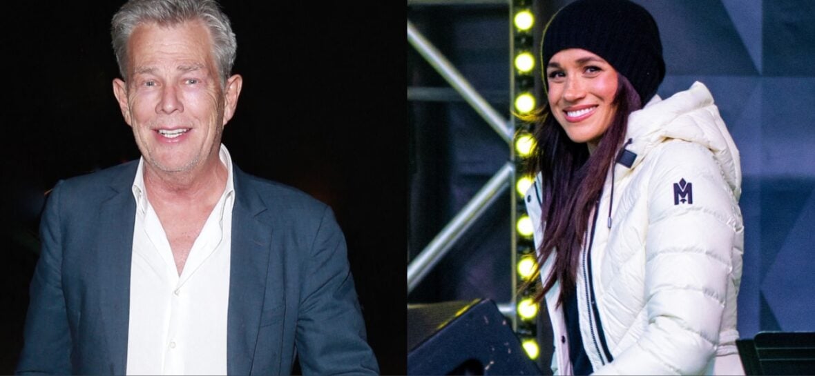 David Foster-Meghan Markle Collage