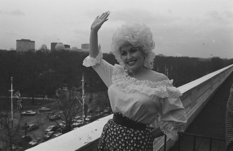 Dolly Parton at Terrace Club, London