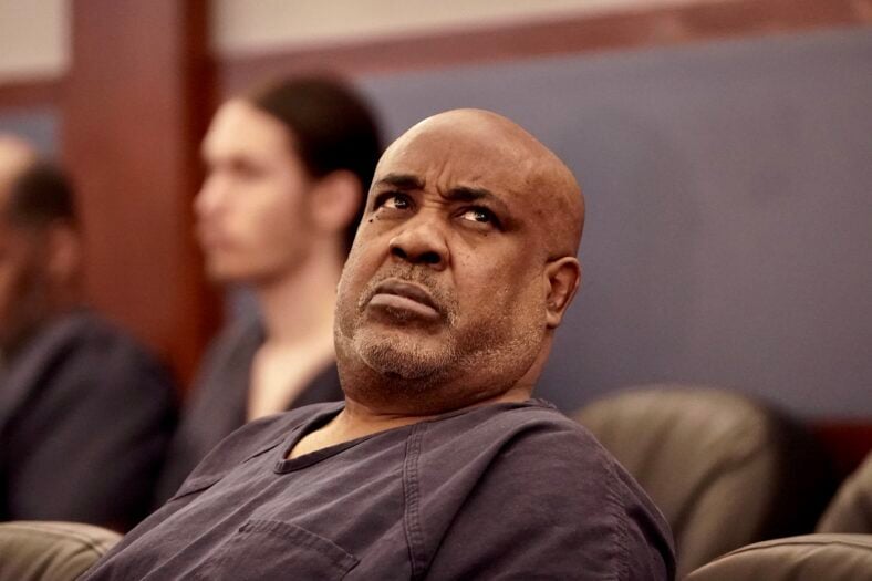 Duane ‘Keefe D.’ Davis appears at the 9th District Court in Las Vegas, Nevada, for a hearing on August 27, 2024. .