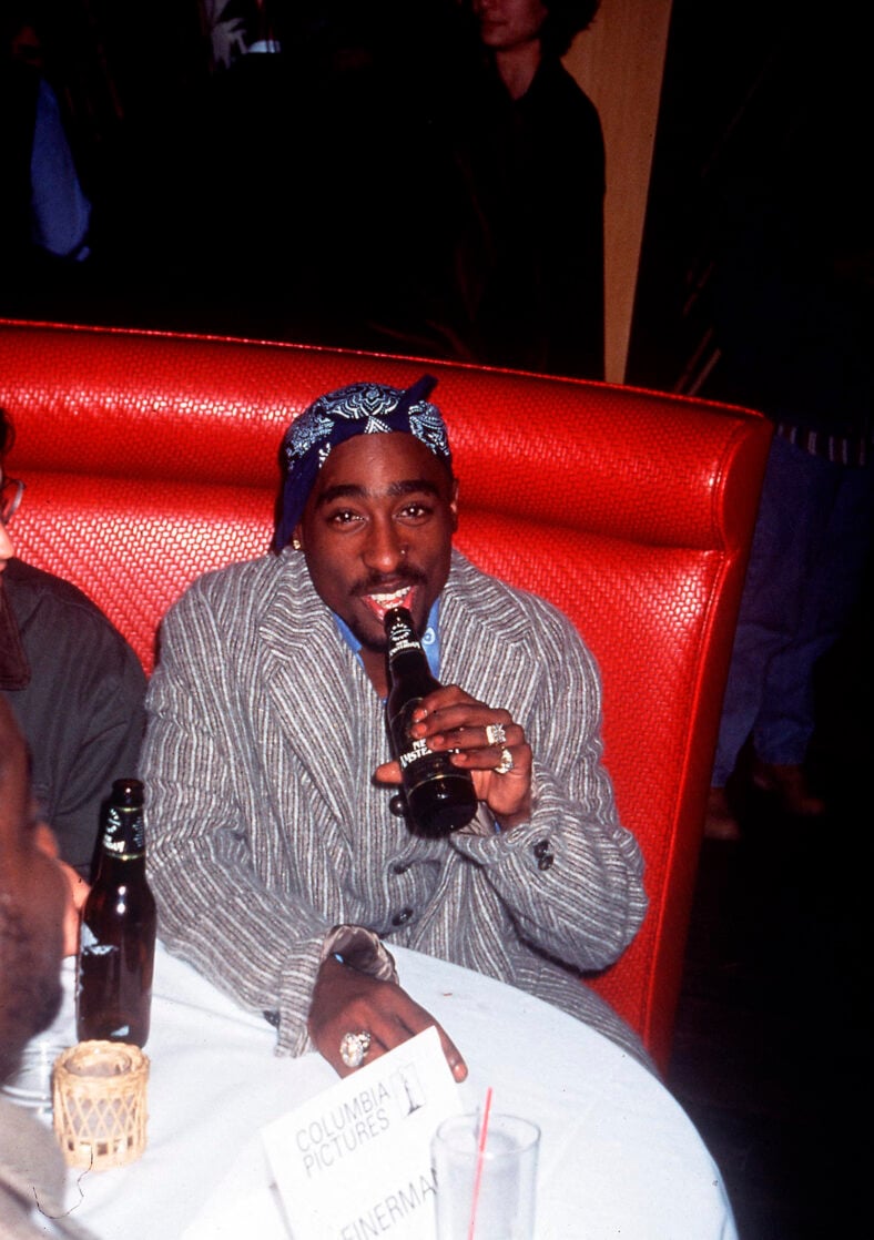 Gangster Rapper Tupac Shakur