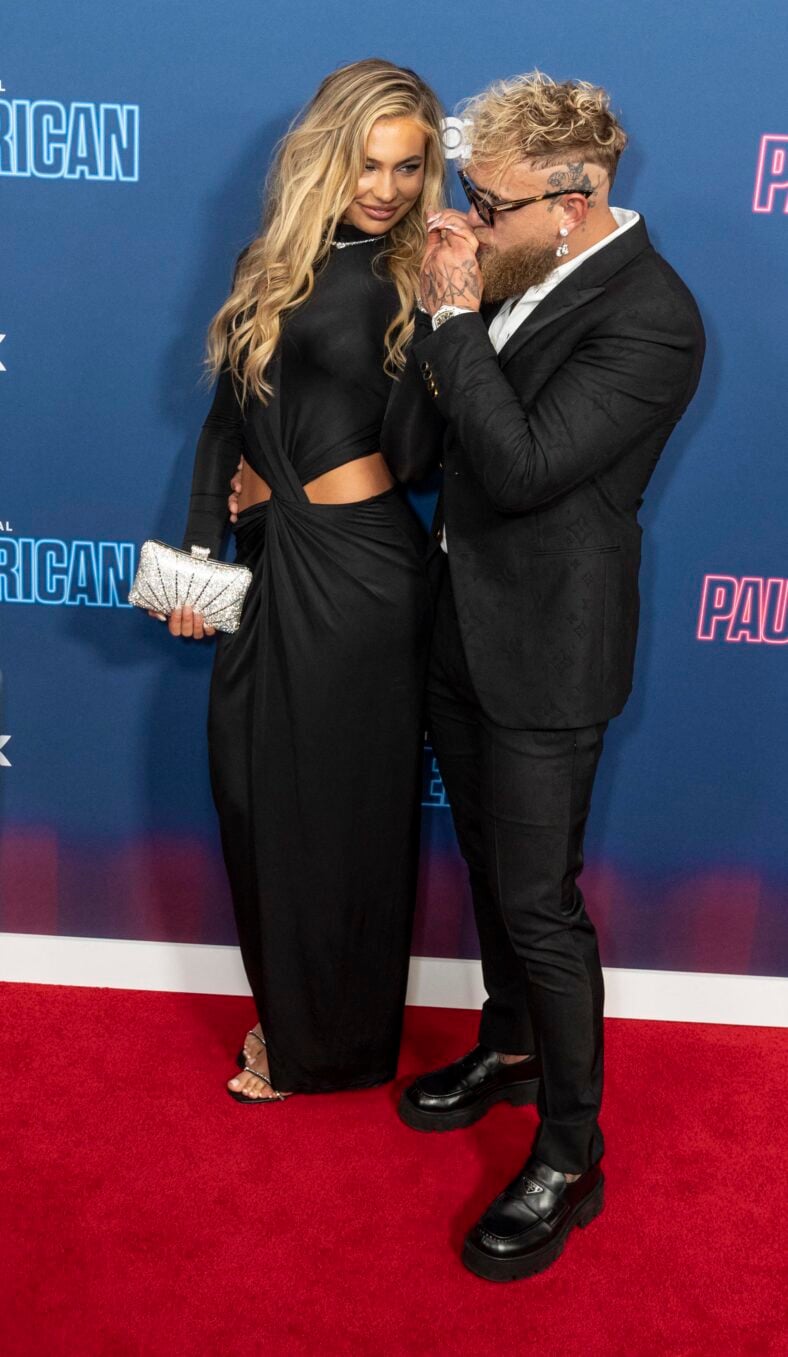 Jutta Leerdam and Jake Paul at HBO Max Original Reality Series Paul American