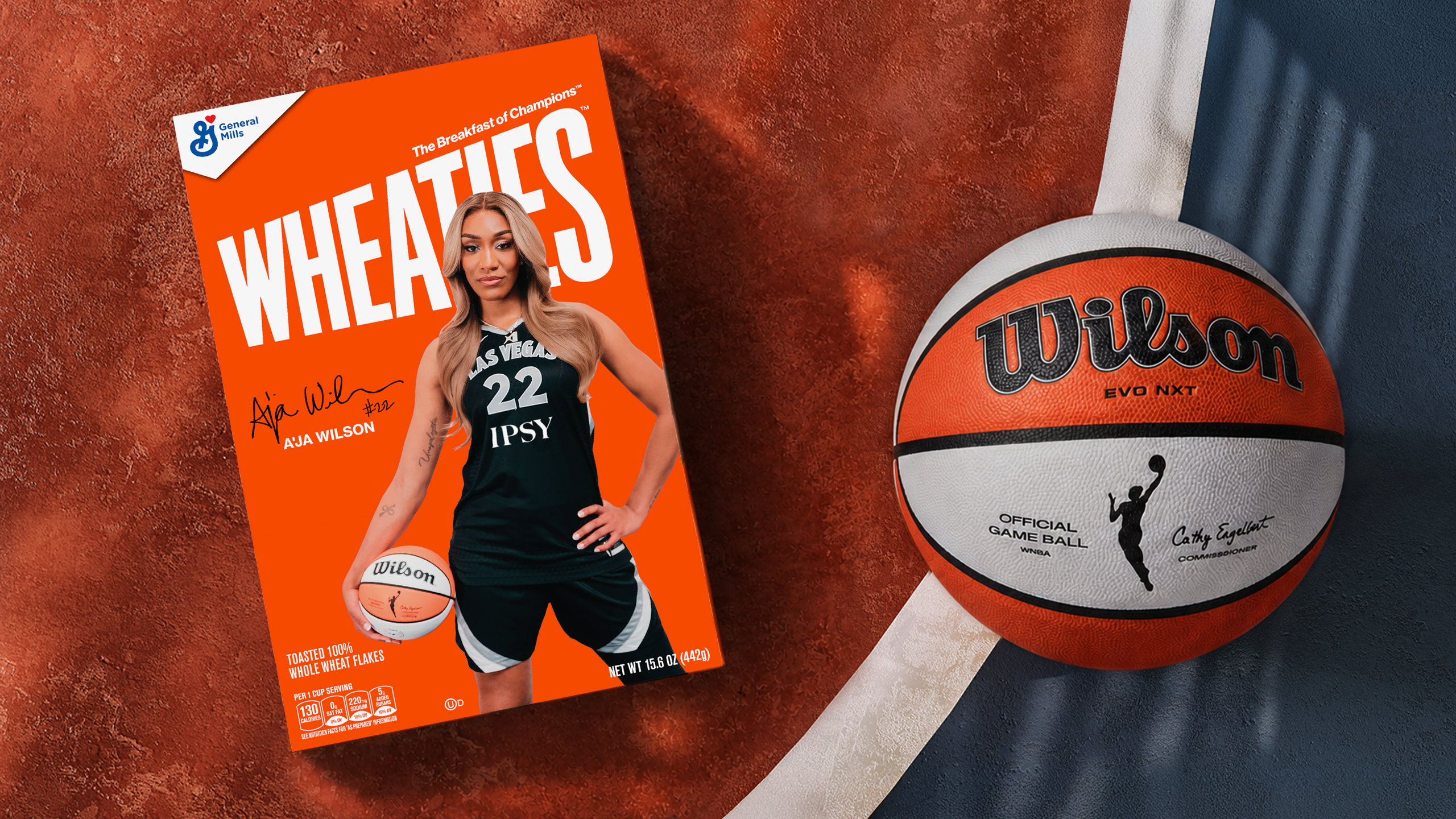 A’ja Wilson Lands Wheaties Box Cover, Debuts ‘A’Wheaties’ Nikes On Birthday 4 HERO Wheaties x Aja Wilson Image