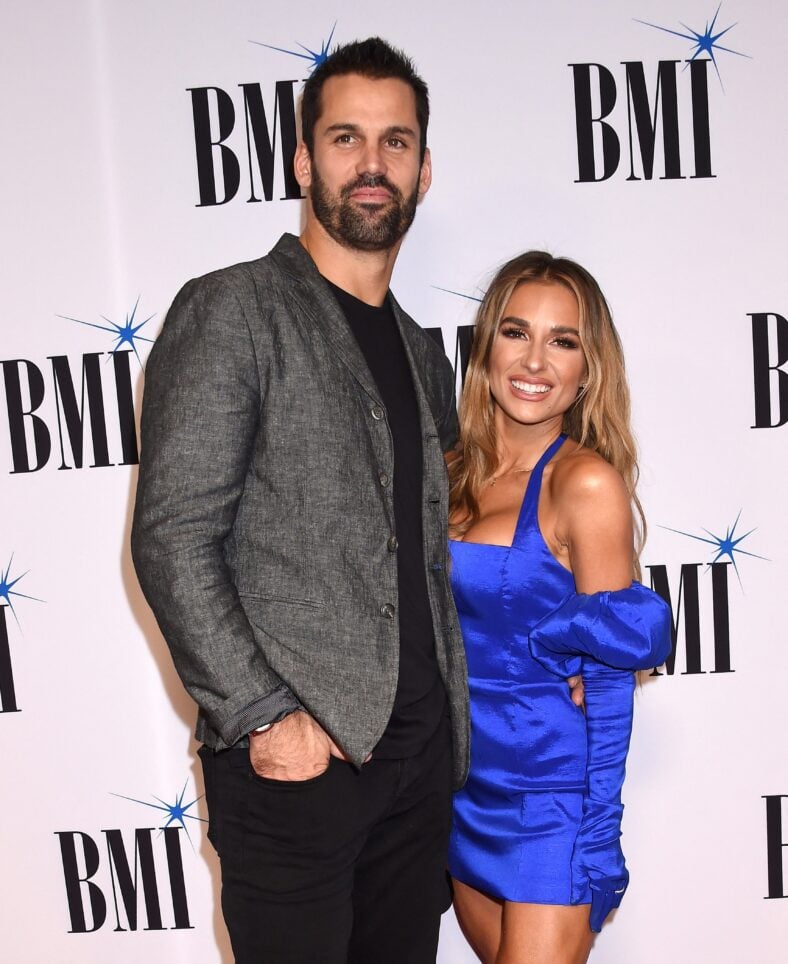 Jessie James Decker and Eric Decker at the 67th Annual BMI Country Awards